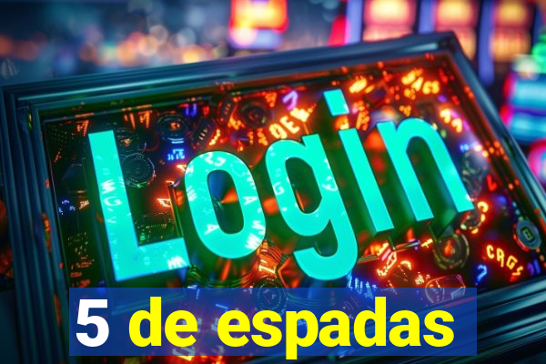 5 de espadas